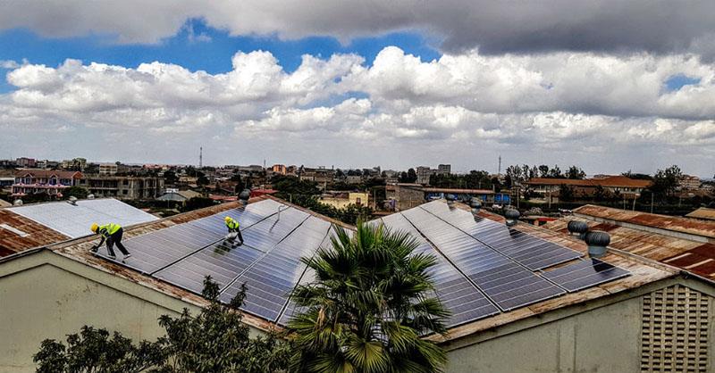 Africa Kenya solar rooftop