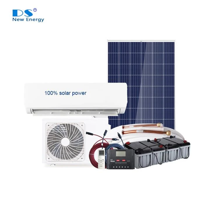 26GW 1hp DC48V เครื่องปรับอากาศพลังงานแสงอาทิตย์ 100%